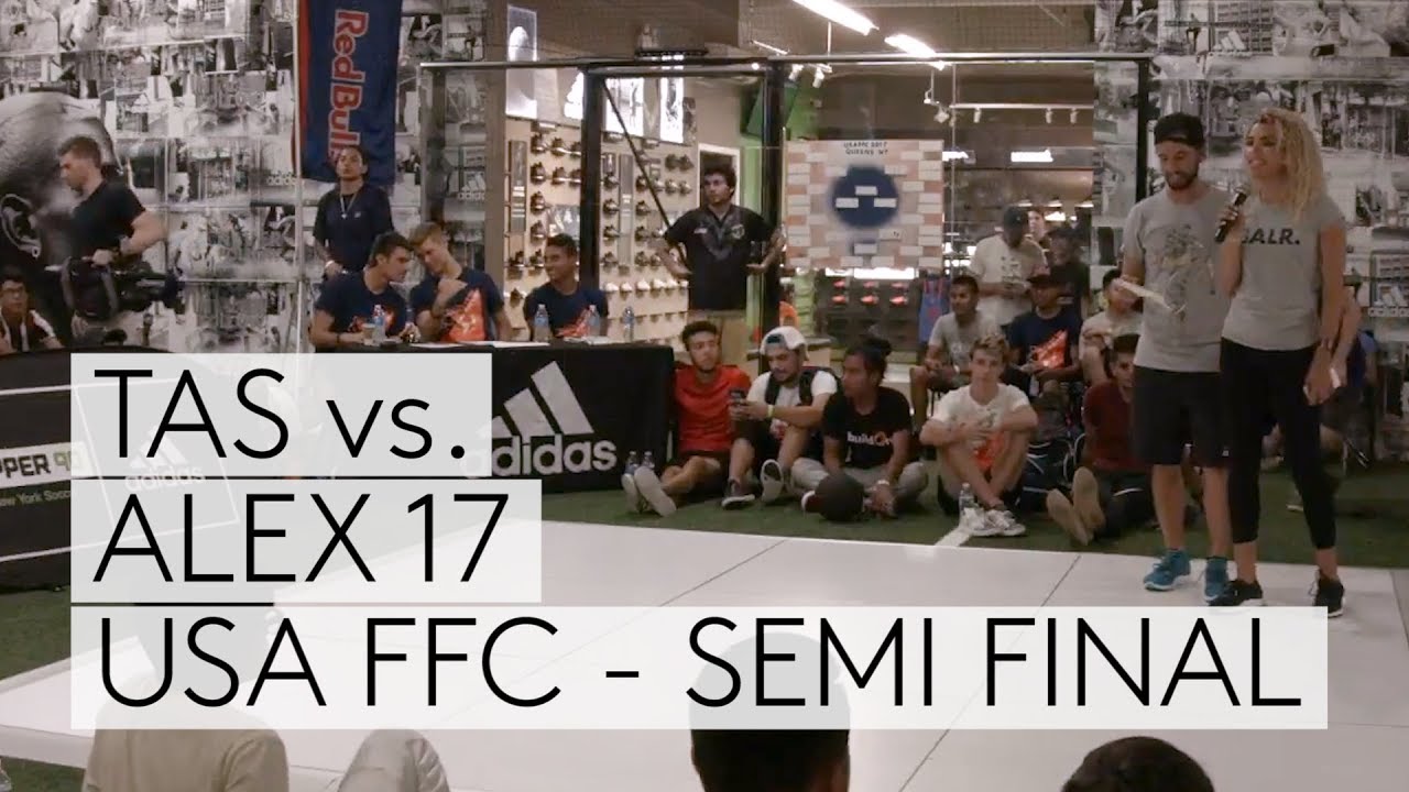 SEMI FINAL || ALEX 17 vs TAS || USA Freestyle Football Championship || No ID Football