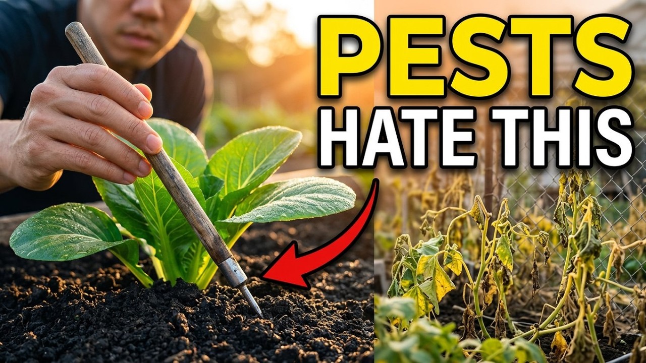 Почему в садах амишей нет вредителей — метод с использованием палочки, который игнорируют многие ...