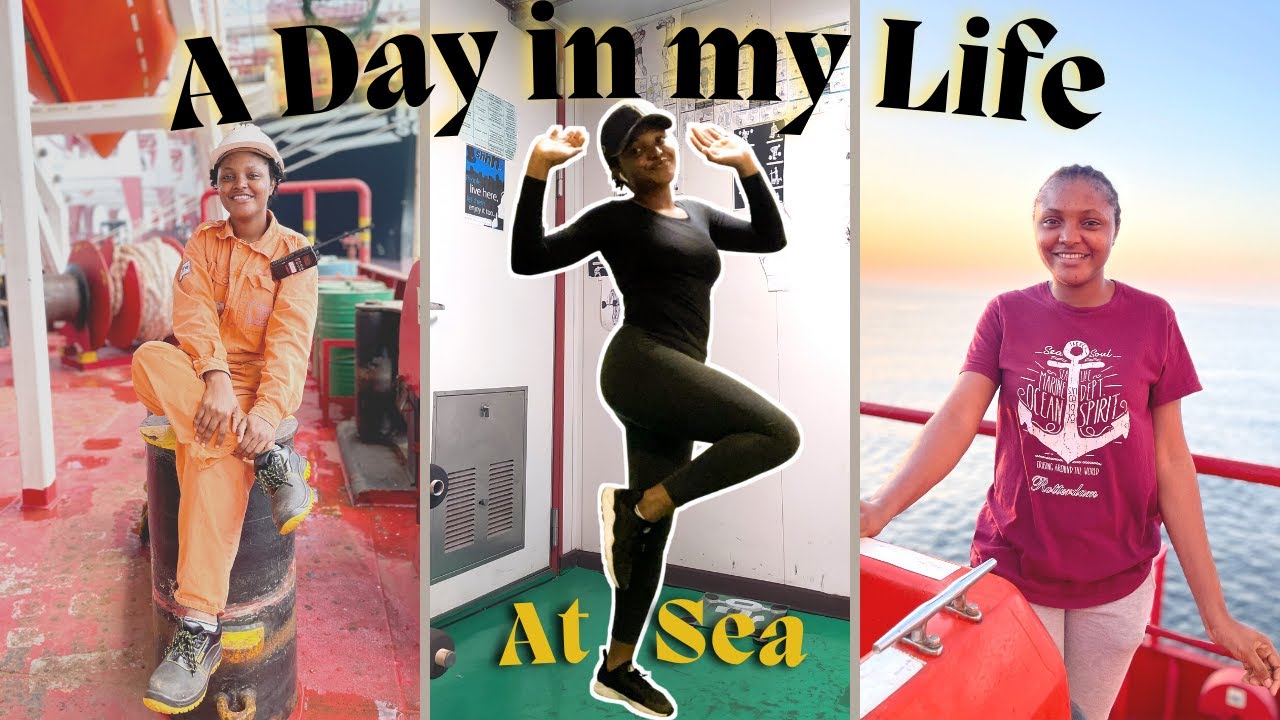 VLOG: A DAY IN MY LIFE AT SEA| FEMALE SEAFARER
