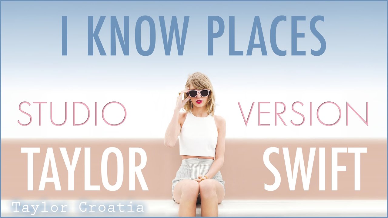 Taylor Swift - I Know Places (1989 World Tour Studio Version)