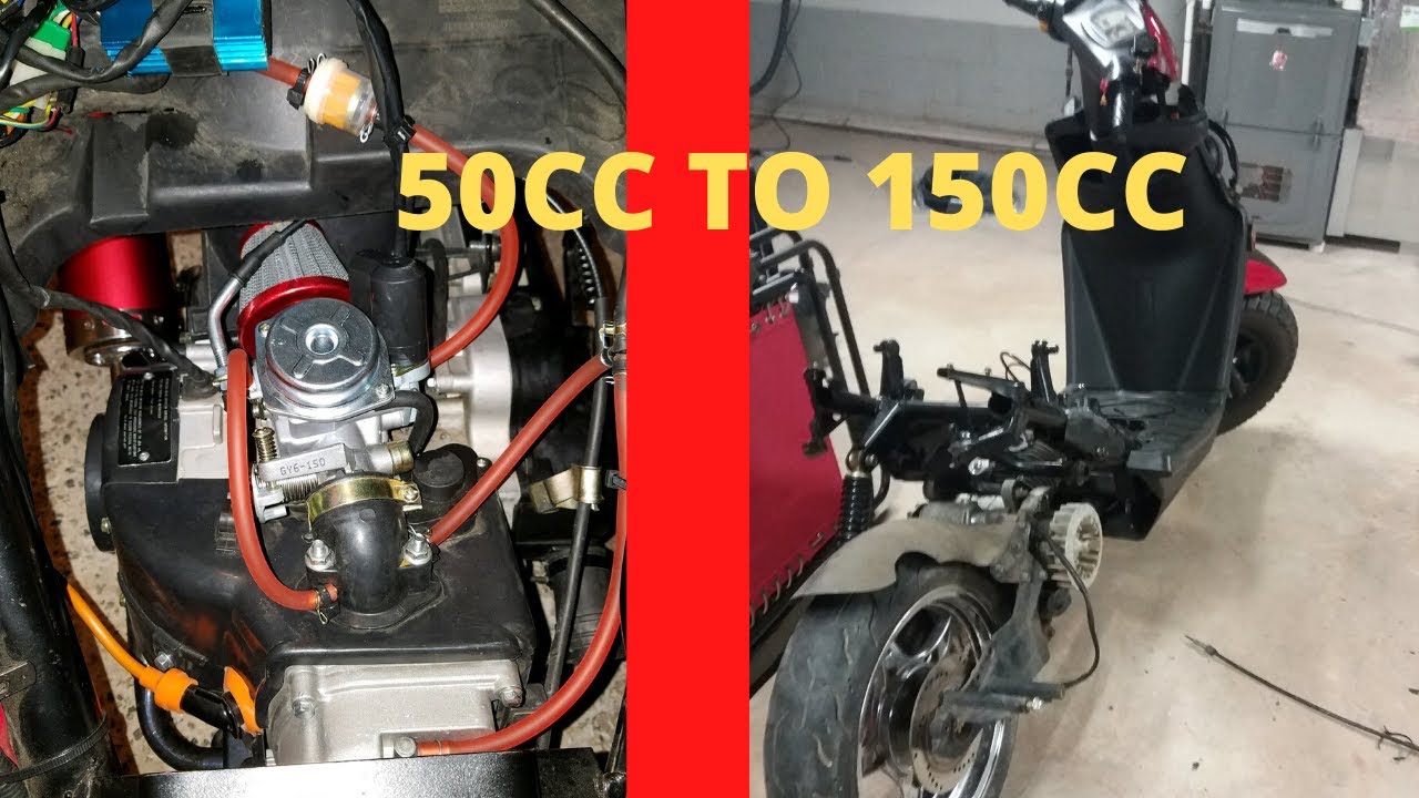 Чего ожидать при замене 50-кубового скутера на 150-кубовый?
