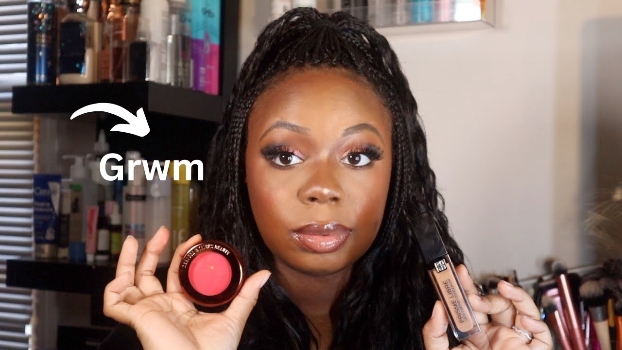 Grwm: New Givenchy Prisme Libre concealer, milk contour stick & Danessa Myricks Blush | Porsha Marie