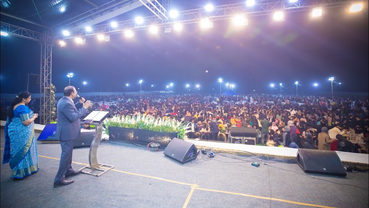 🔴🅻🅸🆅🅴 Nagaland Prayer Festival | Day 2 | Dr. Paul Dhinakaran & Family