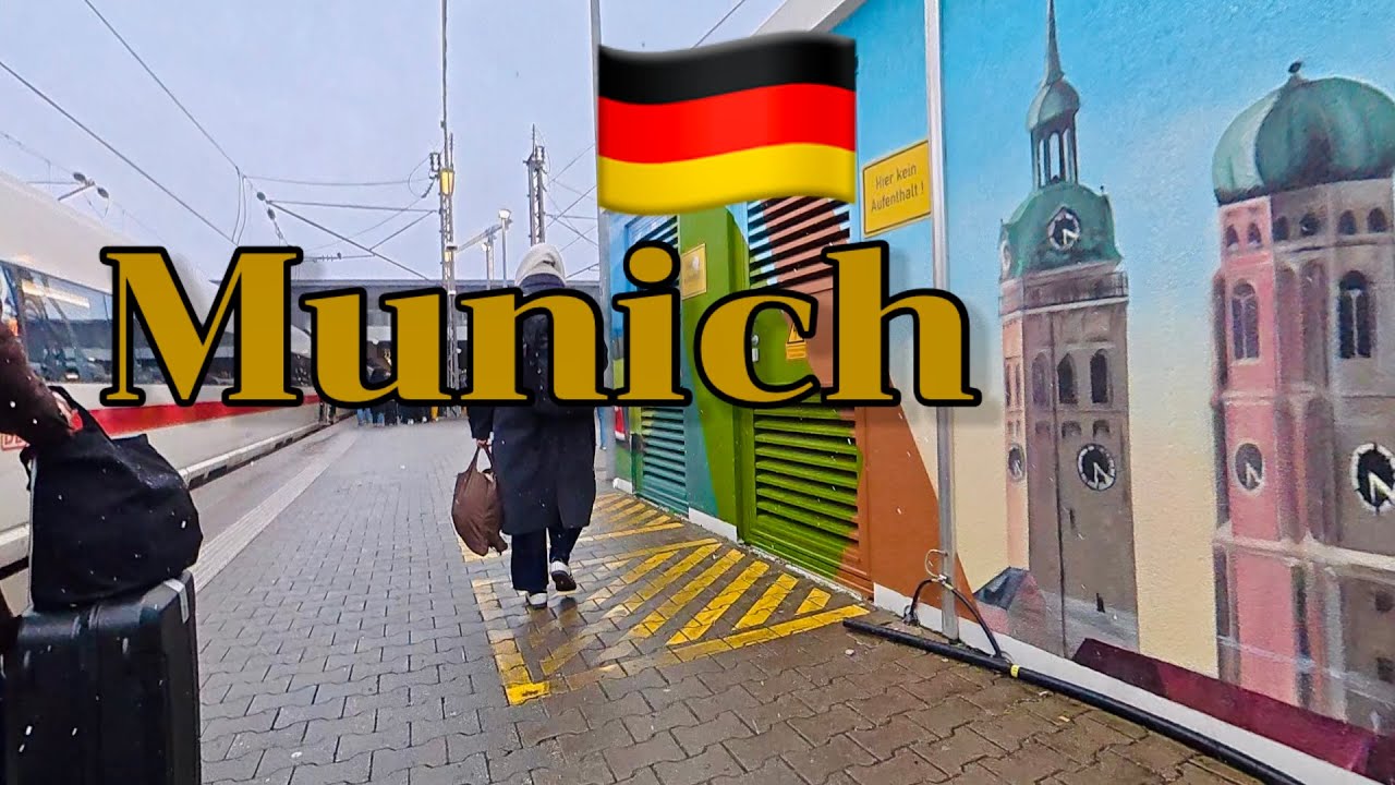 München Hauptbahnhof มิวนิค เยอรมัน🇩🇪