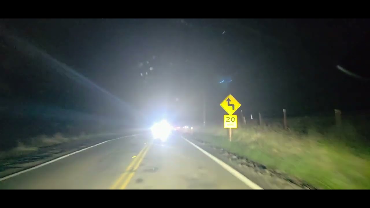 Tesla FSD driving at night windy country roads (Sloghthouse) in California USA |🙏 LIKE 🙏 SUB 🙏 SHARE