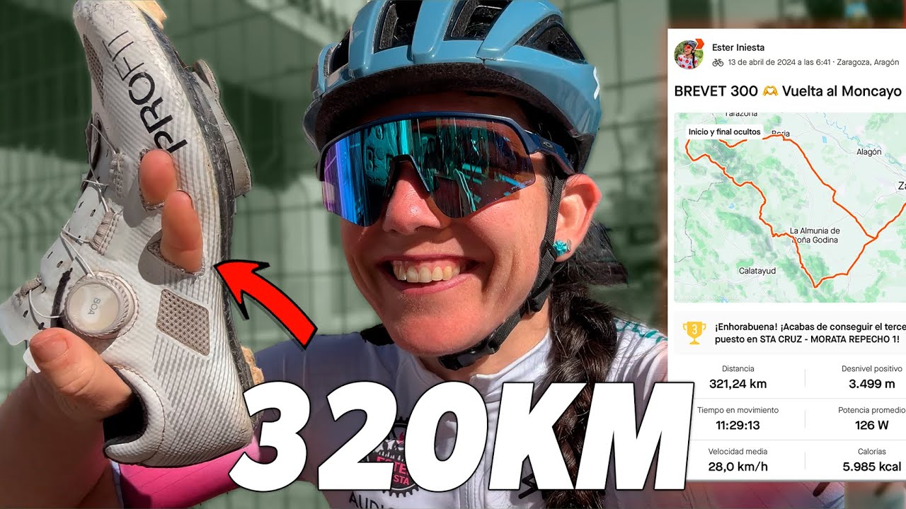 320 KM... CON LAS ZAPATILLAS ROTAS - BREVET 300