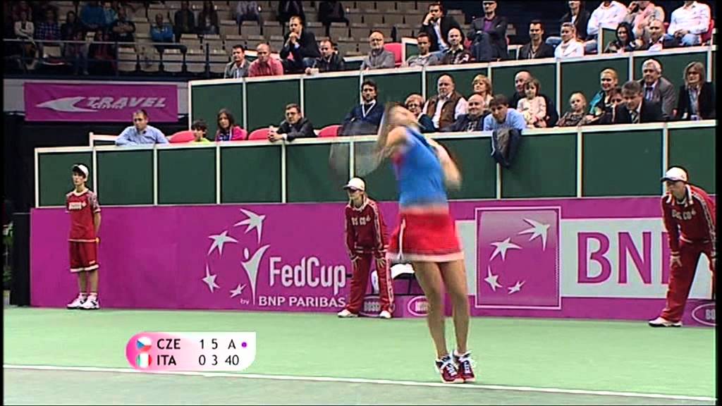 Fed Cup Highlights: Czech Republic 4-1 Italy