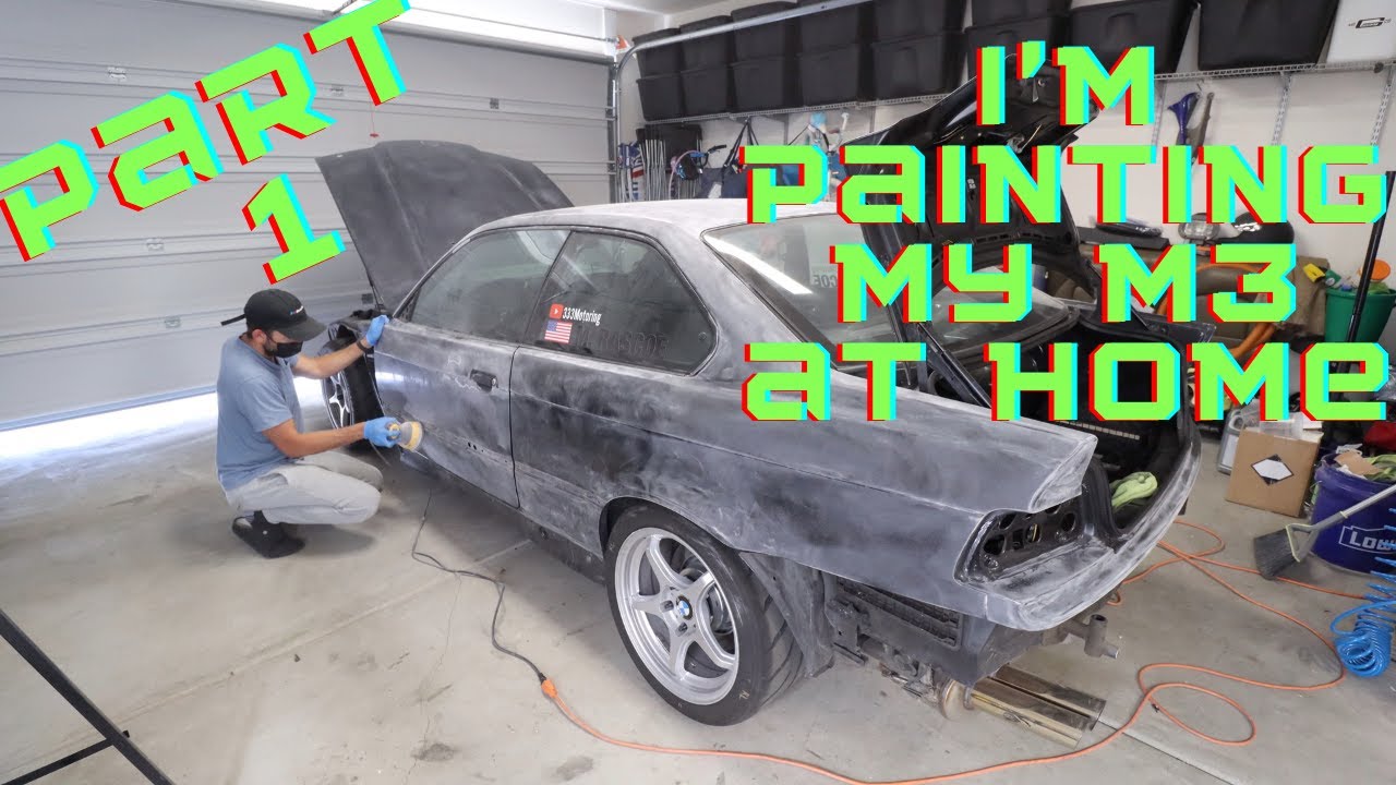 BMW E36 M3 Paint Job Part 1