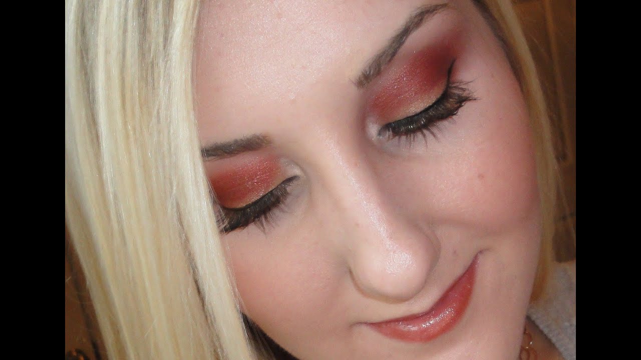 Fiery Copper & Gold Makeup Tutorial for Fall