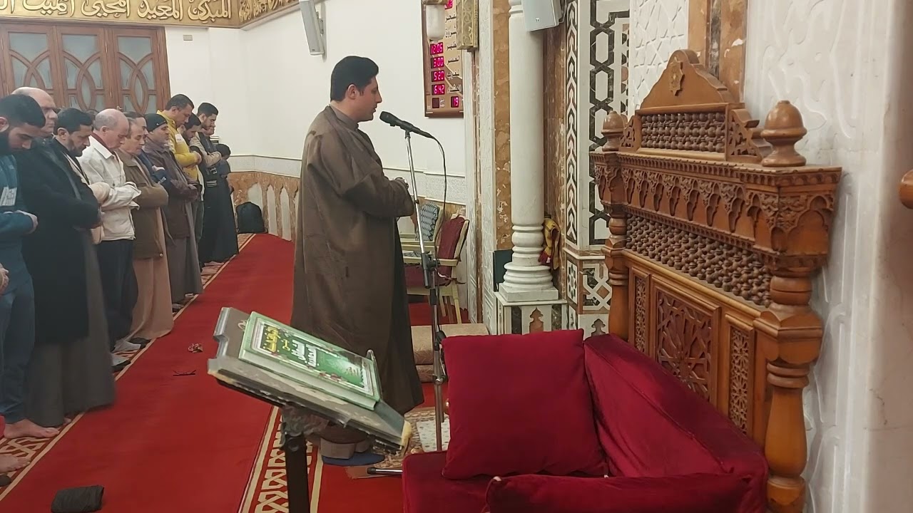صلاة العشاء 🎙تلاوة عطرة من سورة غافر 📖 الشيخ أحمد عصام _ إمام وخطيب مسجد نادي جزيرة الورد بالمنصورة