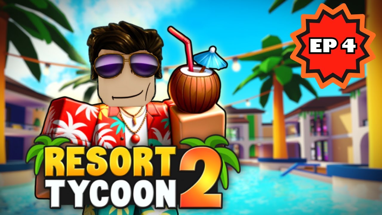 TROPICAL RESORT TYCOON 2 Roblox MAGMA MOTEL & VILLA
