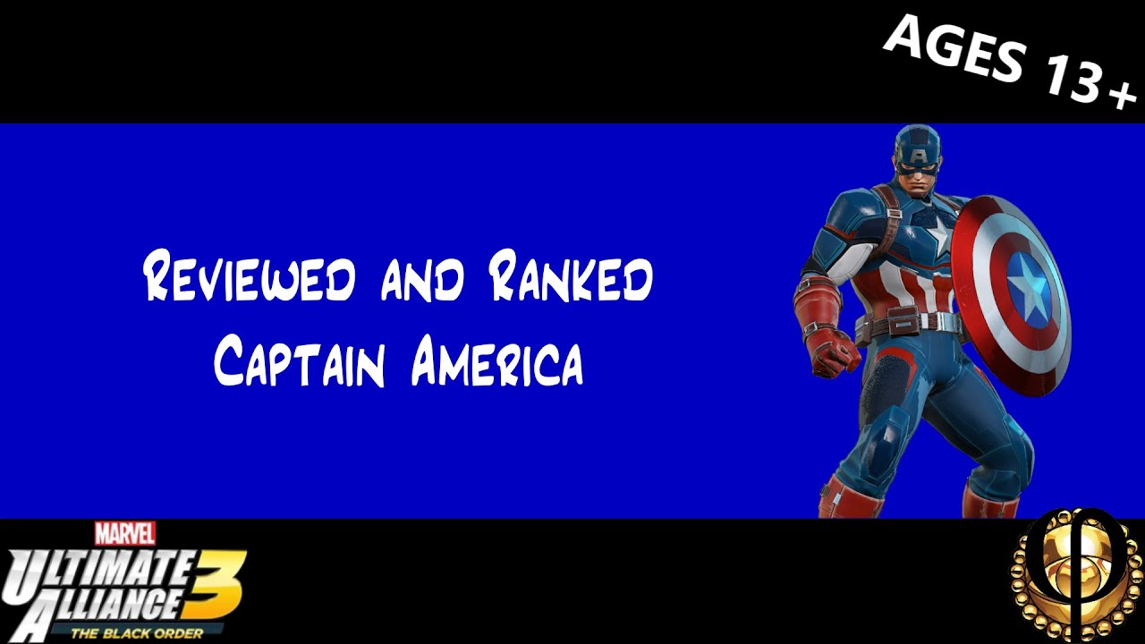 Reviewed and Ranked: Captain America - Ultimate Alliance 3