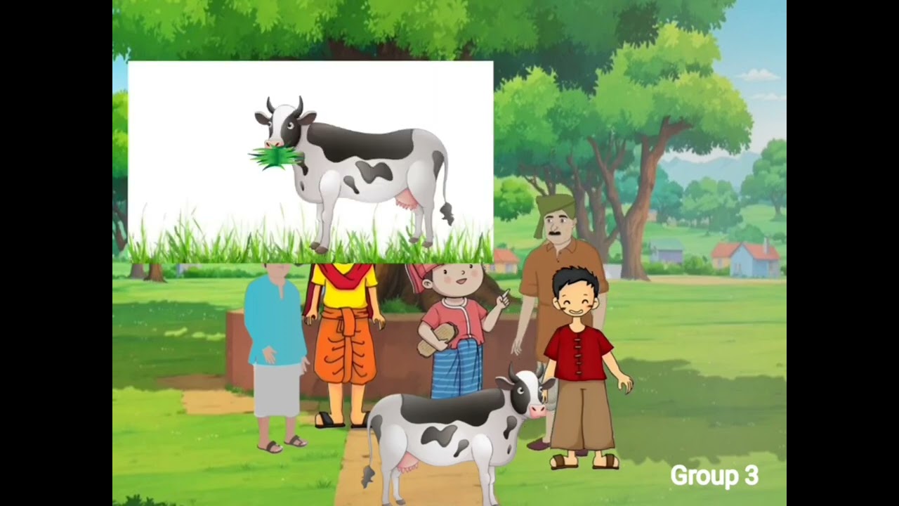 မဟော်သဓာ နွားတရားစီရင်ခန်း || Group - 3 || Grade - 6