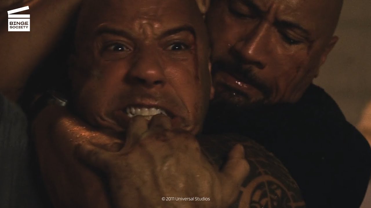 Fast and Furious 5 : Hobbs vs Toretto