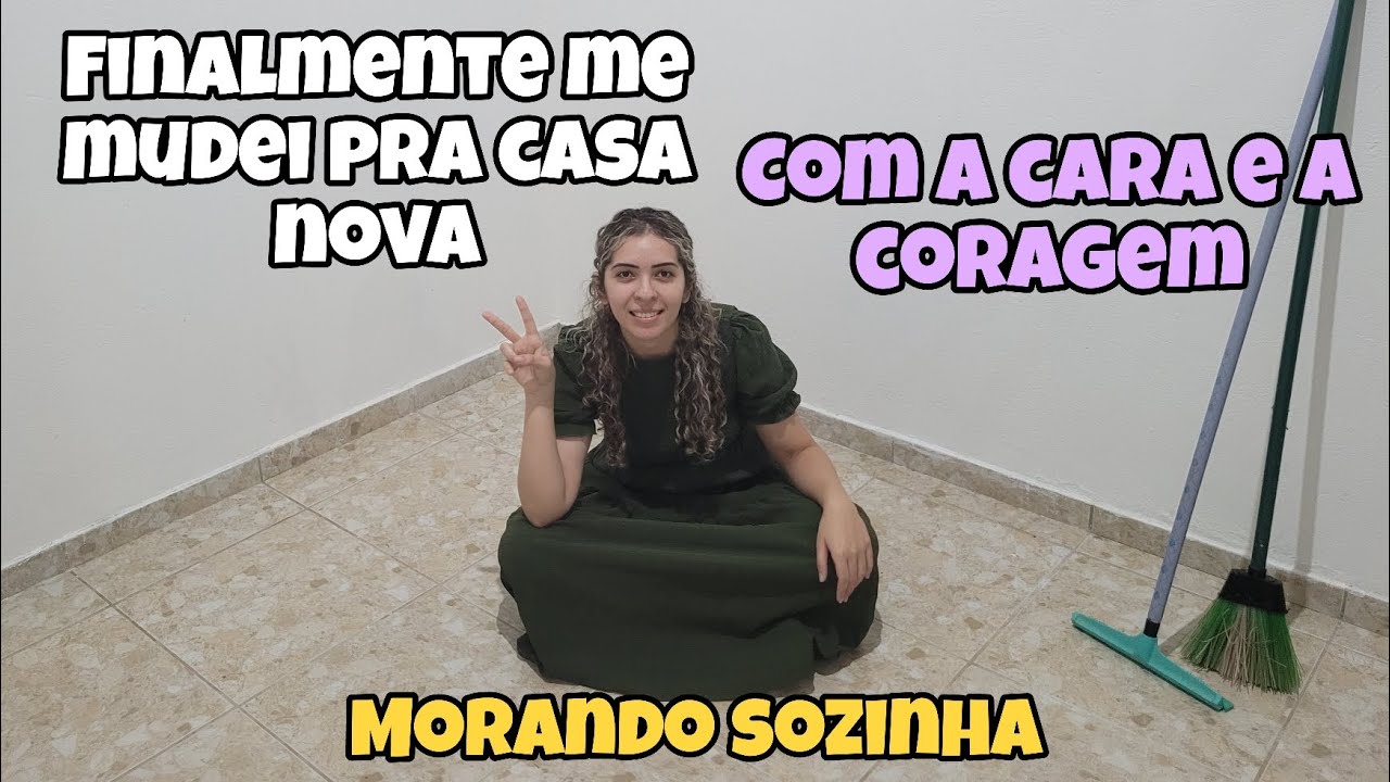MORAR SOZINHO NÃO É COMO VOCÊ PENSA UM SALARIO MINIMO E UM SONHO ME MUDEI PRA CASA NOVA ❤️🏠🌳