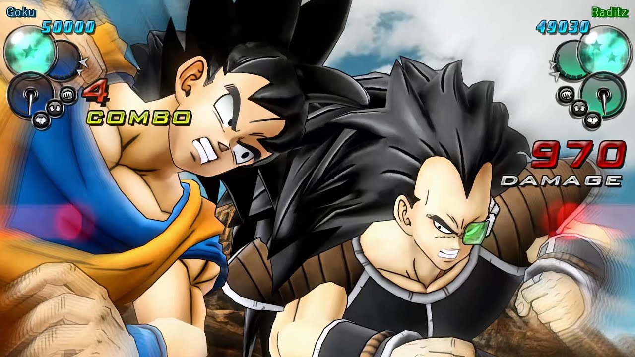 Goku Vs. Raditz - Hardest Level Epic Fight | Dragon Ball Z Ultimate Tenkaichi | 4k 60fps