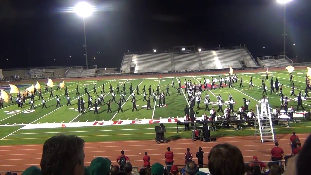 Rio Grande City Marching Band Area Finals Competition 2015
