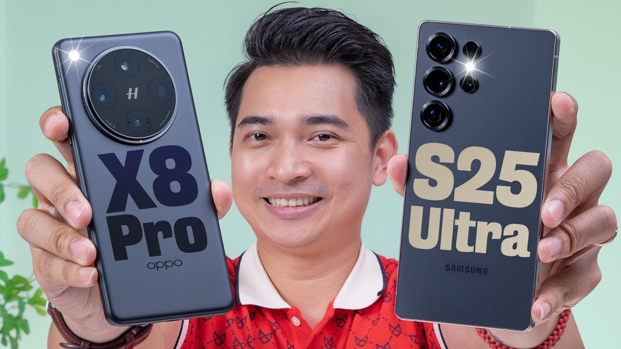 So sánh Galaxy S25 Ultra và OPPO Find X8 Pro !!!