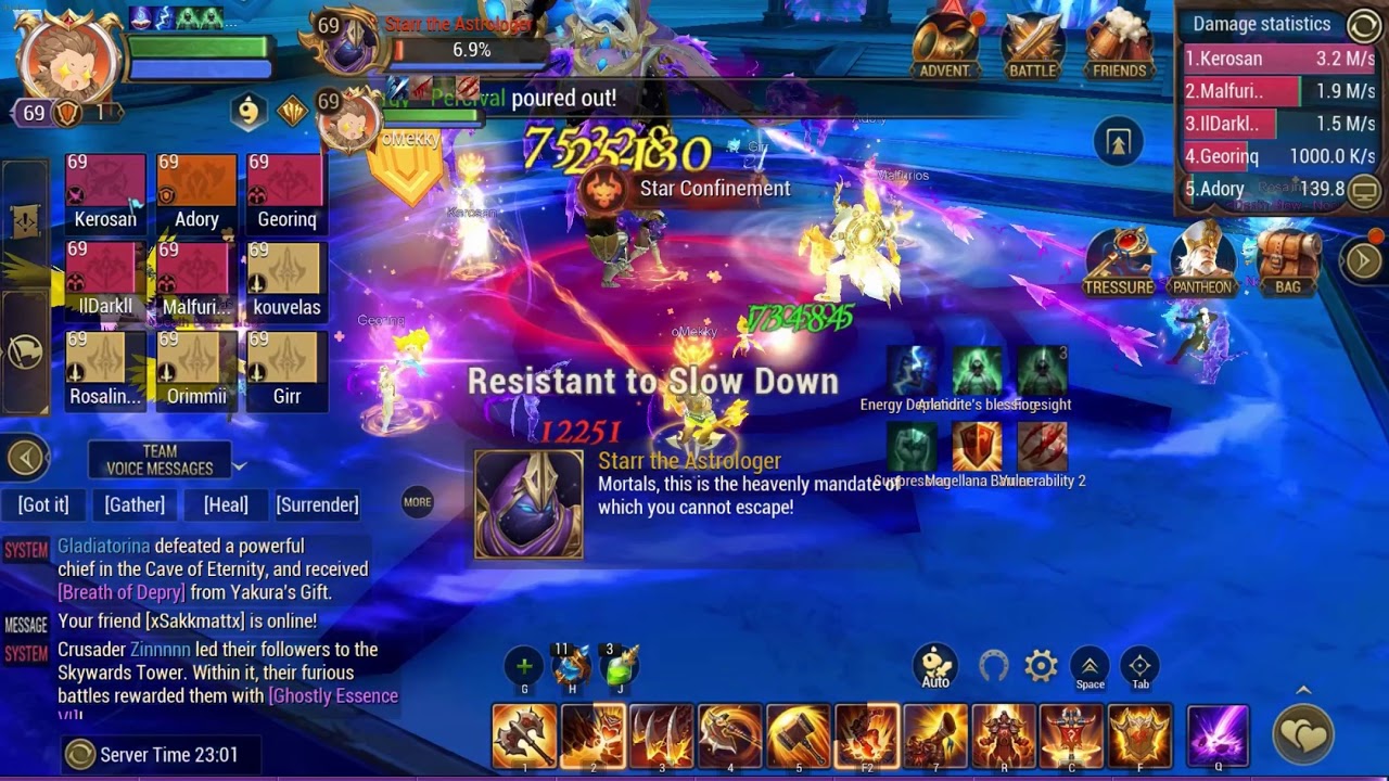 [AEOU] Starr Heroic Server First (2x Dps+ + Tank + Heal POV)