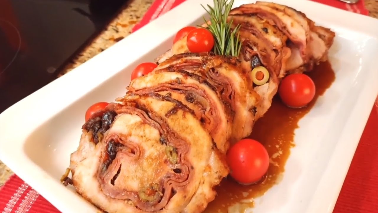 Secretos para un delicioso lomo de cerdo relleno