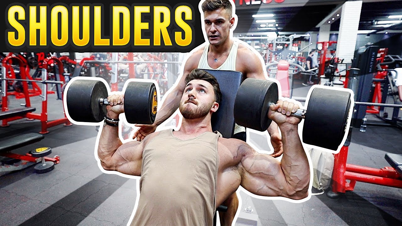 UNNATURAL SHOULDERS & TRICEPS IN DUBAI ft. ROB LIPSETT...