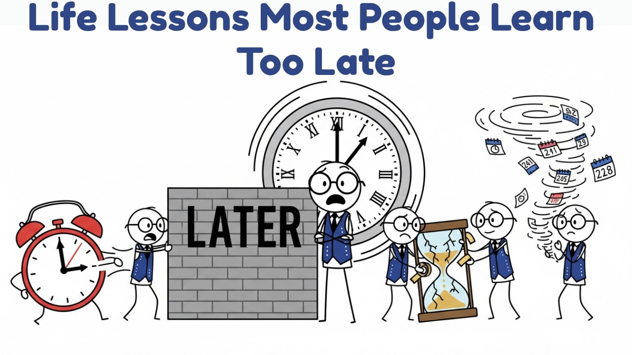 Life Lessons Most People Learn Too Late