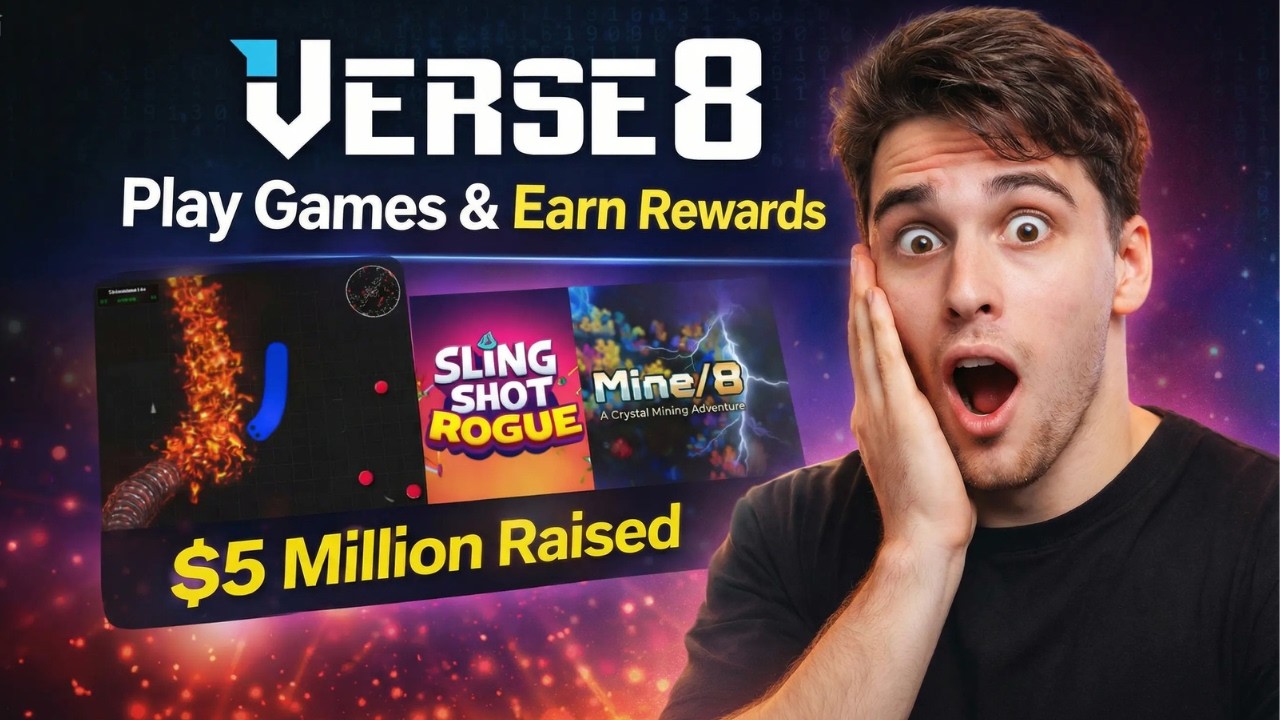 Verse8 Airdrop | Play and Create Games & Earn Points | New Airdrop