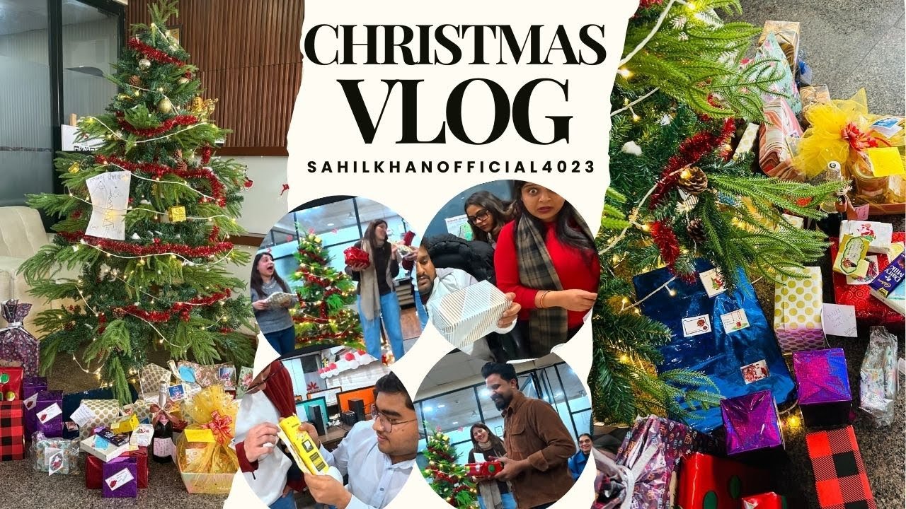 Secret Santa Went WRONG 😱🎁 | Office Christmas Party Vlog #viralvideo #comedy #secretsantagift