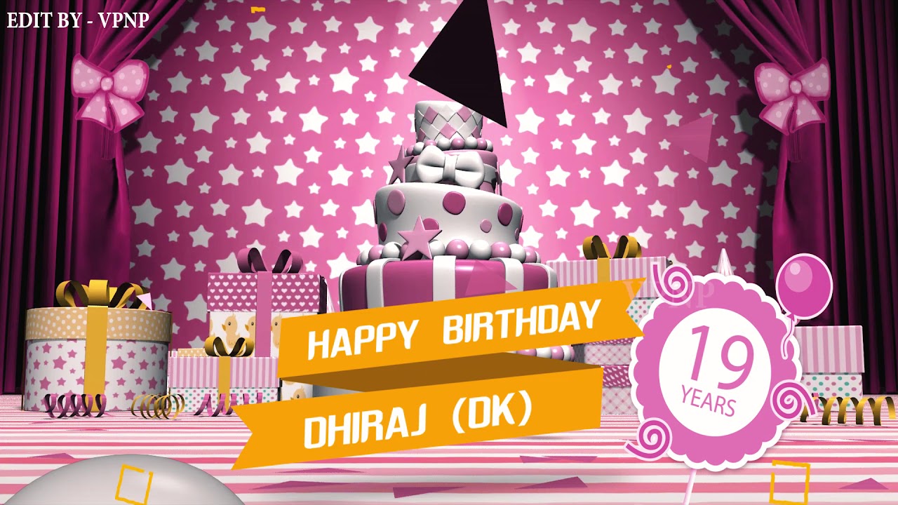 How to Make Birthday Celebration Video ? | DK BIRTHDAY SPECIAL