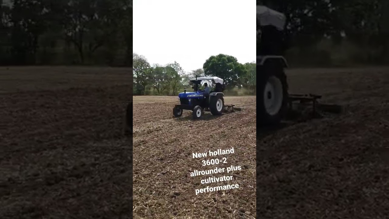 New holland 3600-2 allrounder plus cultivator performance