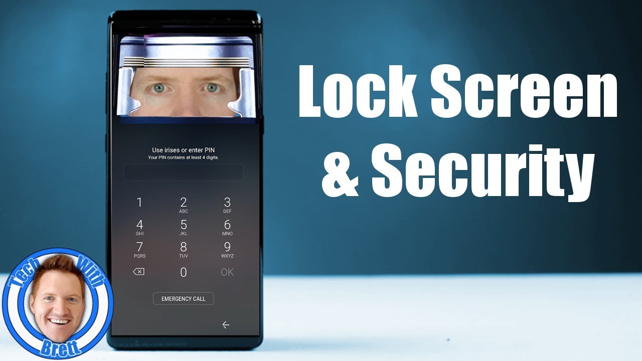 Lock Screen & Security Settings for Galaxy S8, S8+ & Note 8
