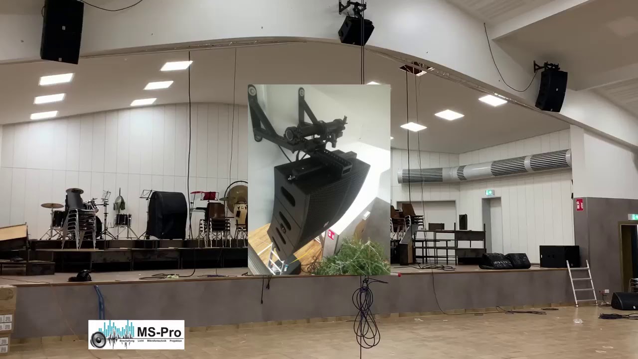 Installation Beschallungstechnik in Herschbach