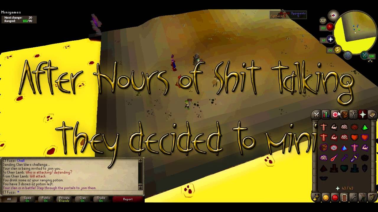 Purgatory Vs Rabid Lounge 5v5 First Round [Runescape 2007 Pure Mini War]