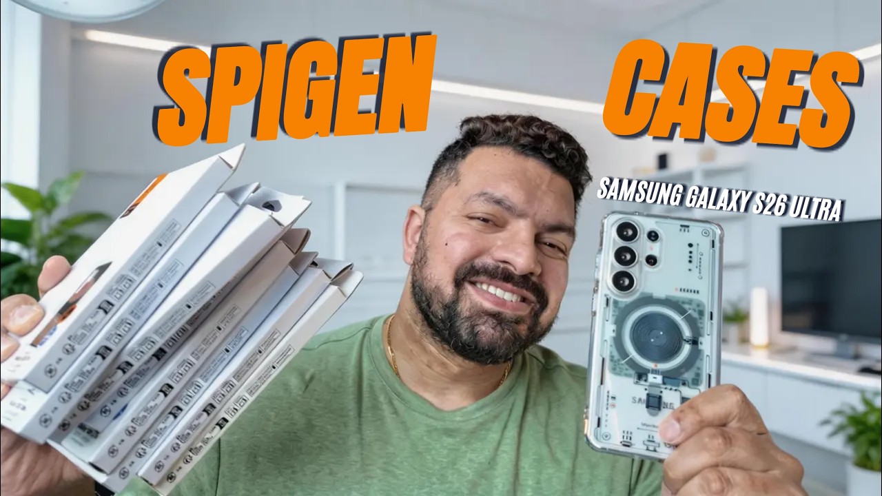Spigen Galaxy S26 Ultra Cases Hands On
