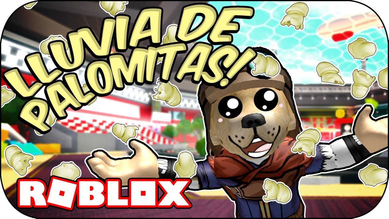 ROBLOX - &iexcl;Lluvia de PALOMITAS! - EGTV Minigames