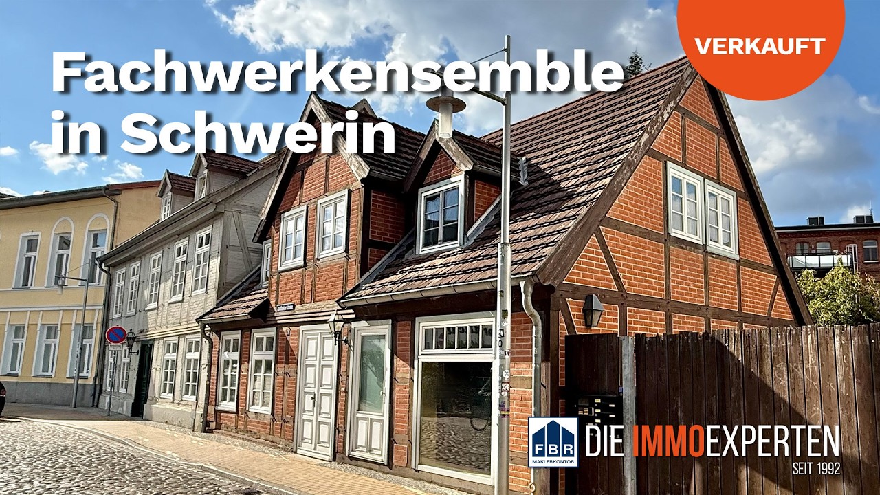 Schwerin | Denkmalgeschütztes Fachwerkensemble in Toplage der Schelfstadt