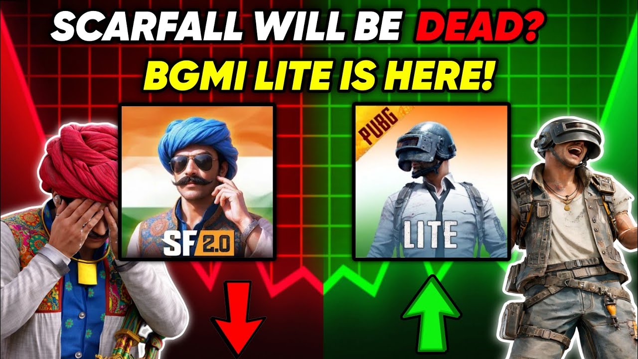 BGMI LITE MADE SCARFALL DEAD? | END OF INDIAN BR GAME 🥲