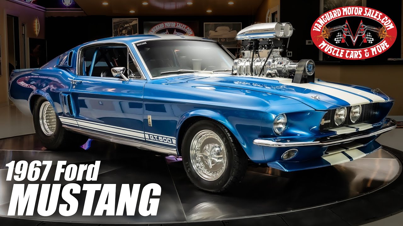 Продается отреставрированный Ford Mustang Fastback 1967 года выпуска, Vanguard Motor Sales #1249