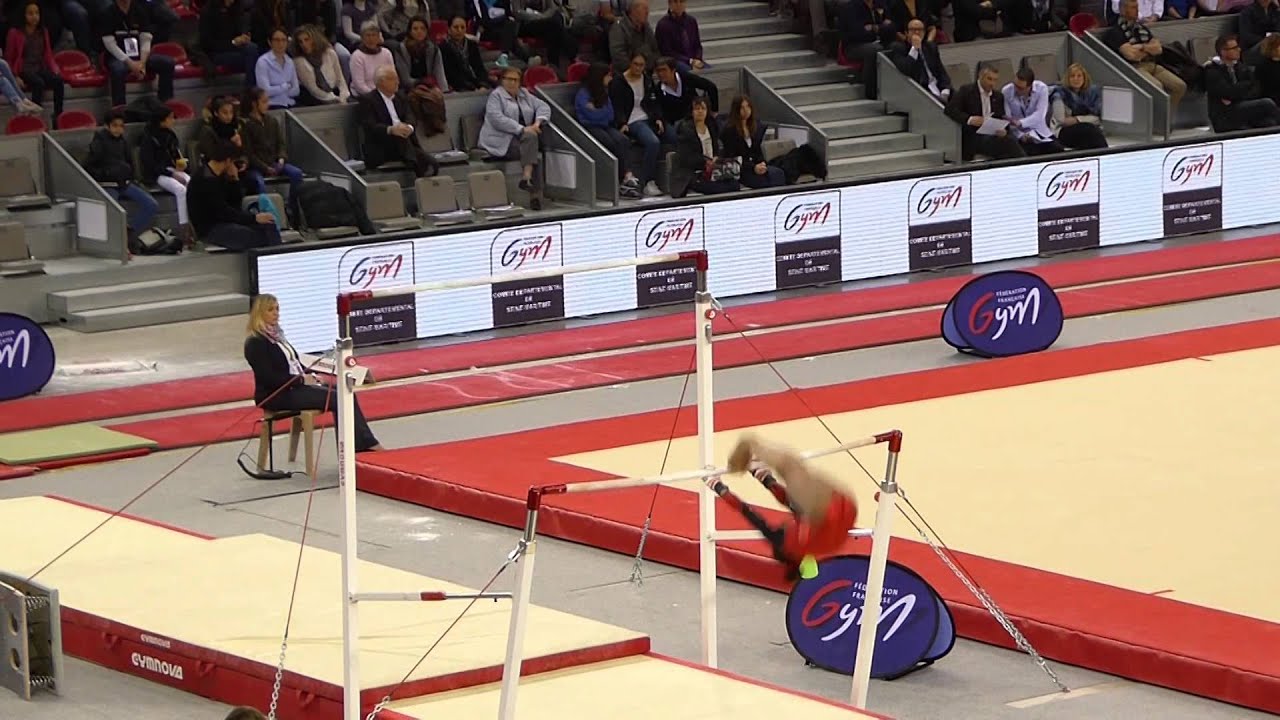 Mélanie de Jesus dos Santos - Barres - Championnat de France 2015 Rouen