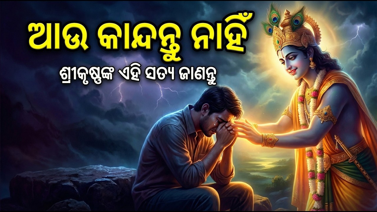 Karma vs Destiny: କର୍ମ ବଡ଼ ନା ଭାଗ୍ୟ? 🤔 Lord Krishna's Ultimate Answer | Odia Wisdom Hub