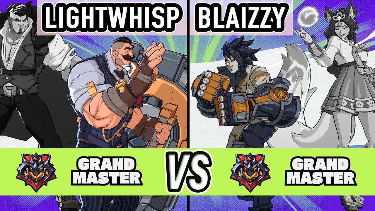 2XKO ▰ LightWhisp (Braum / Darius) vs Blaizzy (Vi / Ahri) ▰ High Level Gameplay