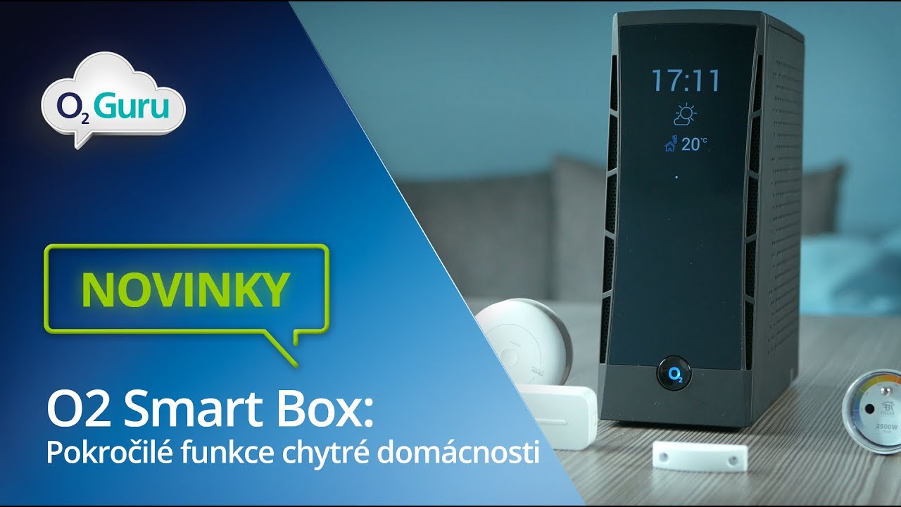 O2 Smart Box - Pokročilé funkce chytré domácnosti