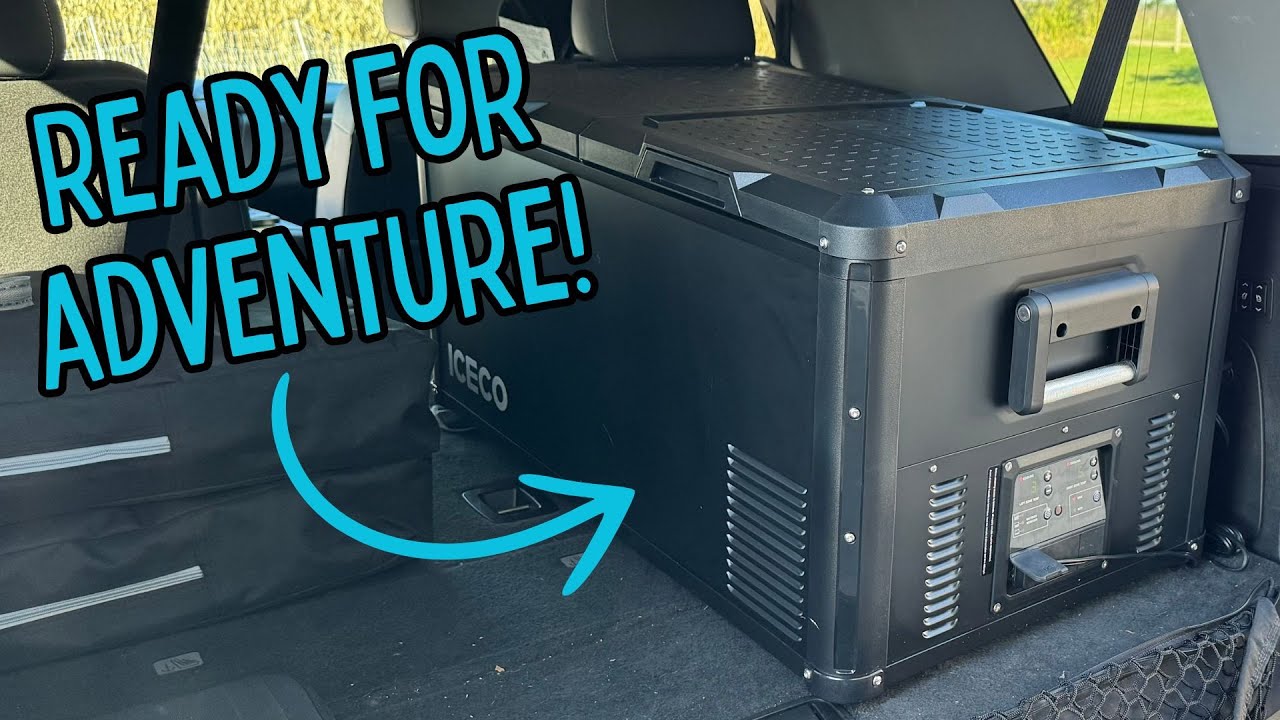 ICECO 95QT VL90ProD Dual Zone RV 12 volt Fridge Plug in Cooler Overview | Ready for Adventure!