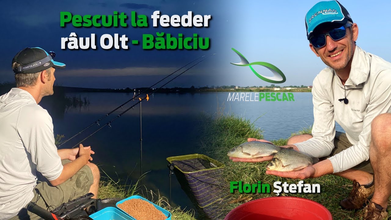 Pescuit la feeder pe raul Olt - Babiciu - Florin Stefan | MarelePescar