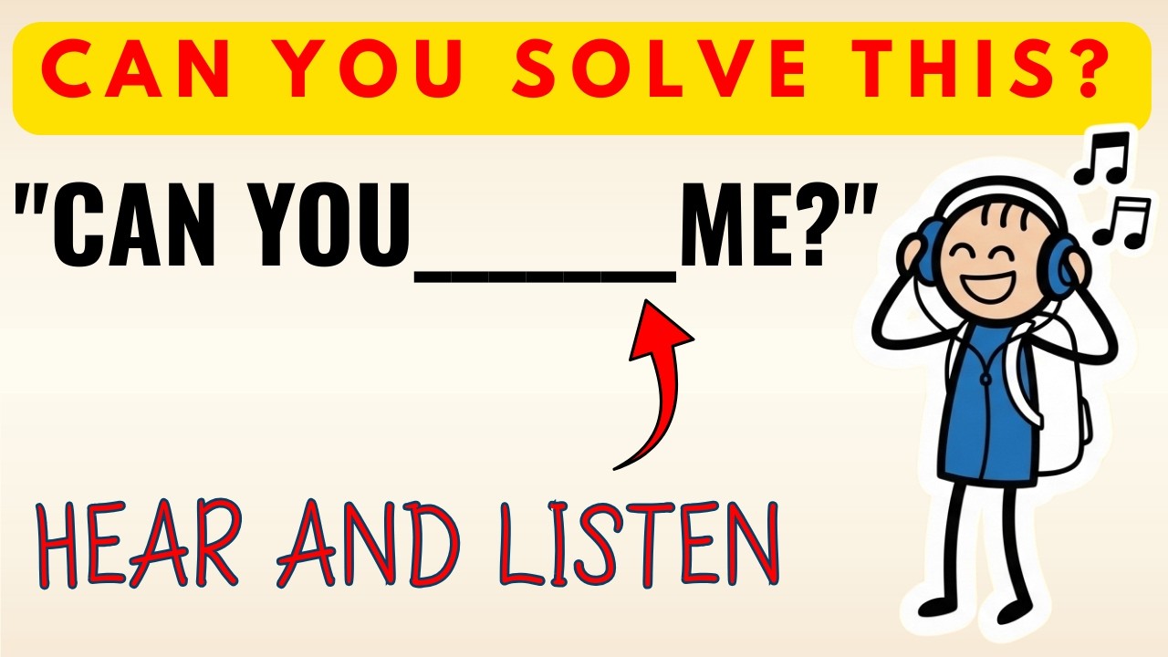 Hear vs Listen Explained in Less Than 4 Minutes  | Learn Fast | English Quick Tip