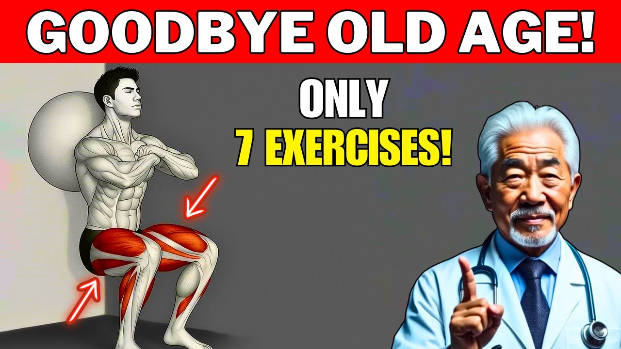 Japanese Doctor: 7 Isometric Exercises For Strong Legs After 50