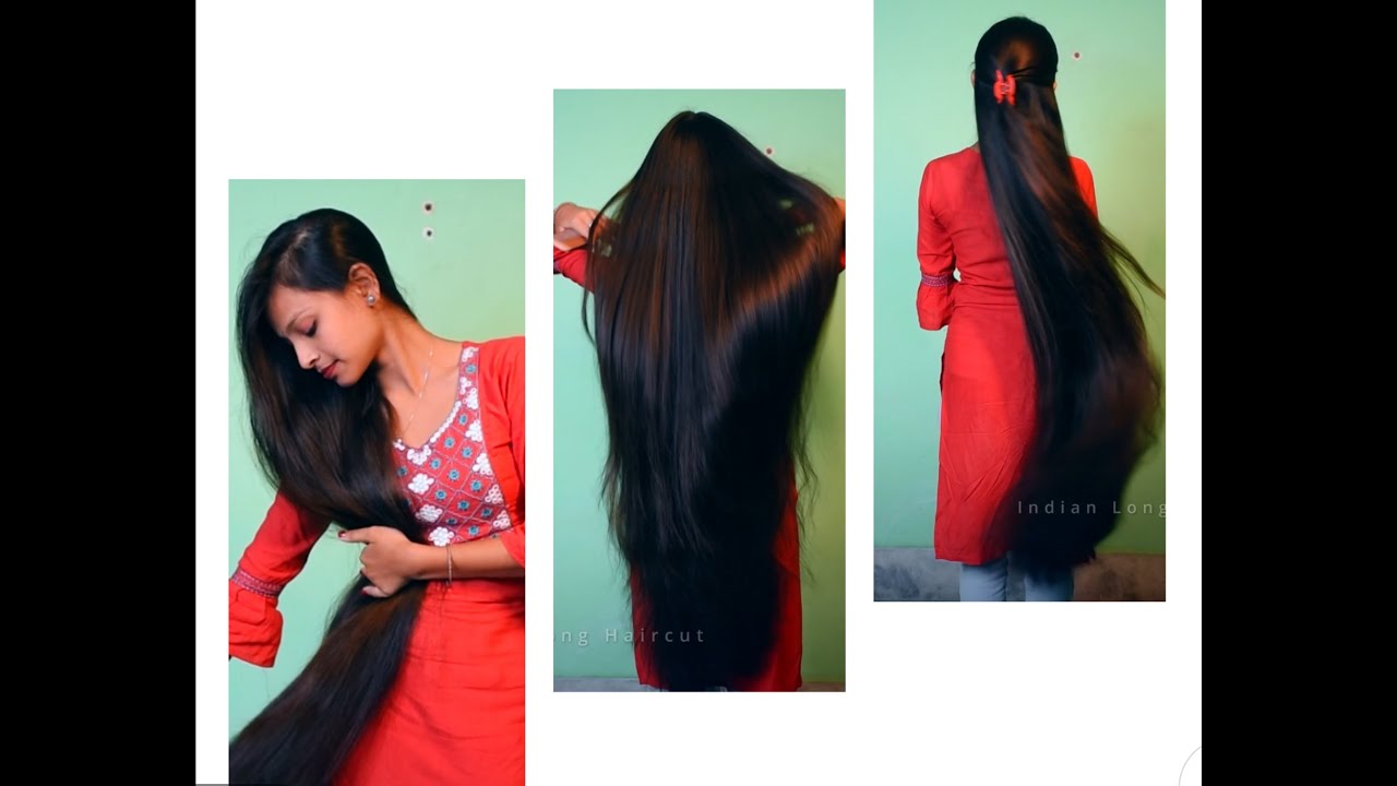 Rapunzel in Ravishing Red | Stunning Rapunzel Priyanka with Astonishing Silky Longhair | EXCLUSIVE