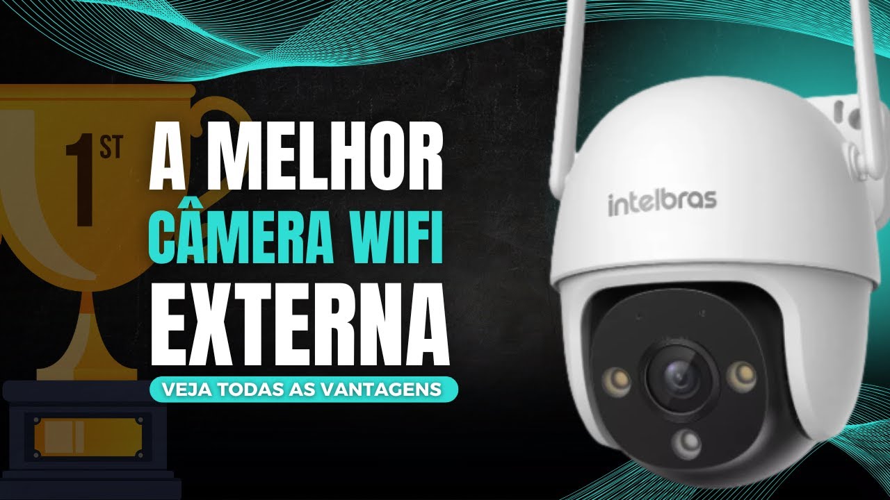 Camera Wifi Externa IM7S intelbras