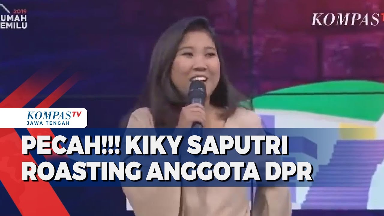 PECAH!!! Kiky Saputri Roasting Anggota DPR, Musuh Rakyat dan Banyak Alasan