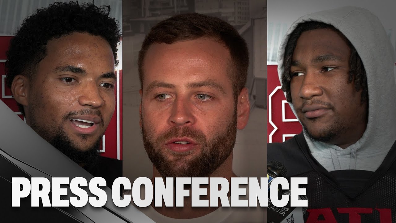 Zane Gonzalez & other Falcons on traveling to Germany to take on the Colts | Press Conference
